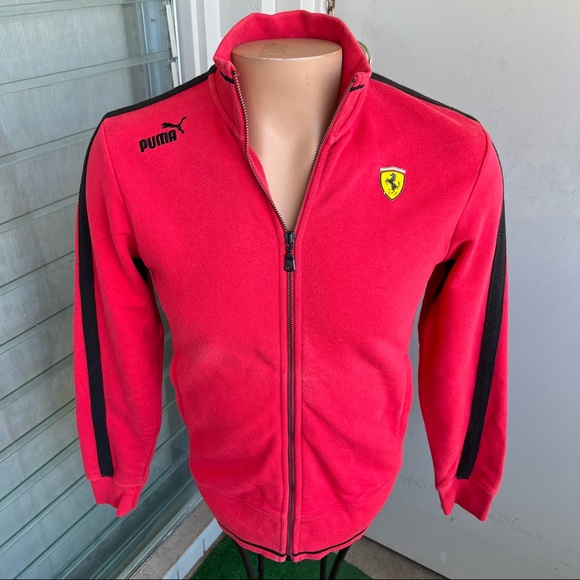Puma Other - Puma x Ferrari zip up track jacket mens small